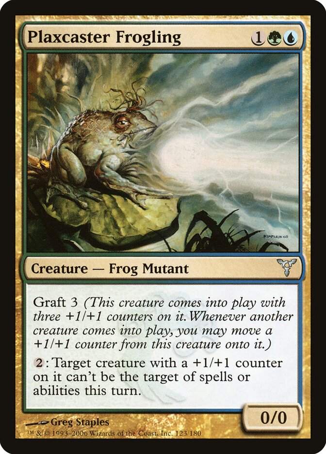 Plaxcaster Frogling (123) - Dissension (DIS)
