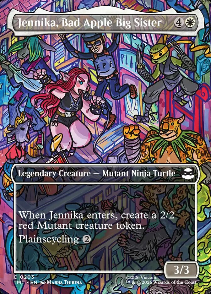 Jennika, Bad Apple Big Sister (203) - Teenage Mutant Ninja Turtles (TMT)