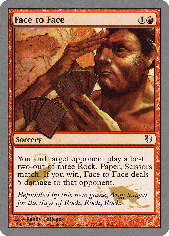Face to Face (76) - Unhinged (UNH)