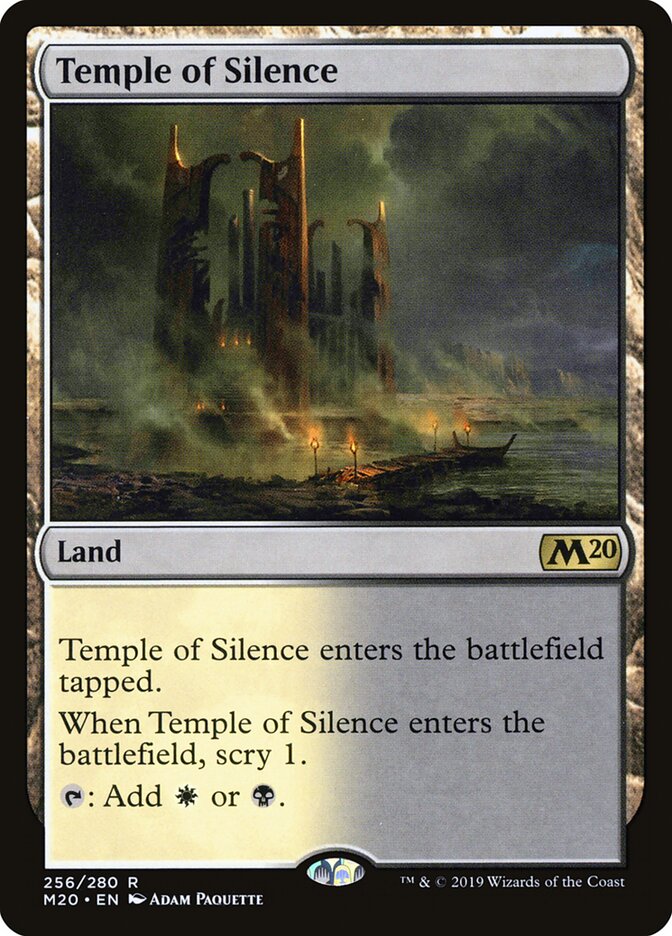 Temple of Silence (256) - Core Set 2020 (M20)