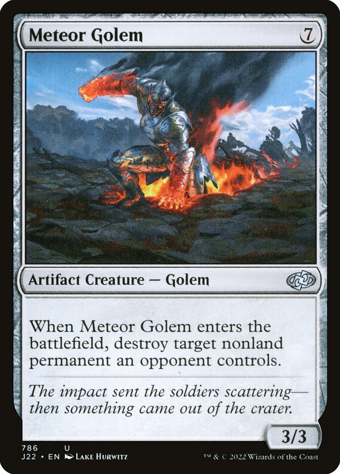 Meteor Golem (786) - Jumpstart 2022 (J22)