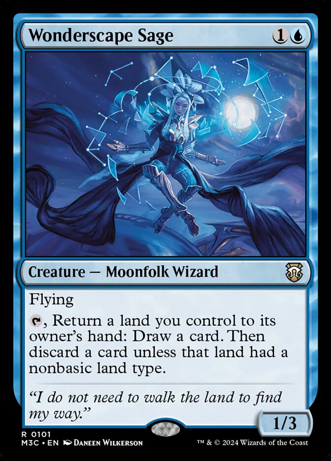 Wonderscape Sage (101) - Modern Horizons 3 Commander (M3C)