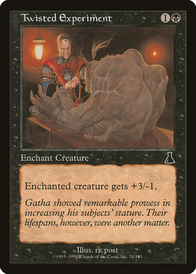 Twisted Experiment (74) - Urza's Destiny (UDS)
