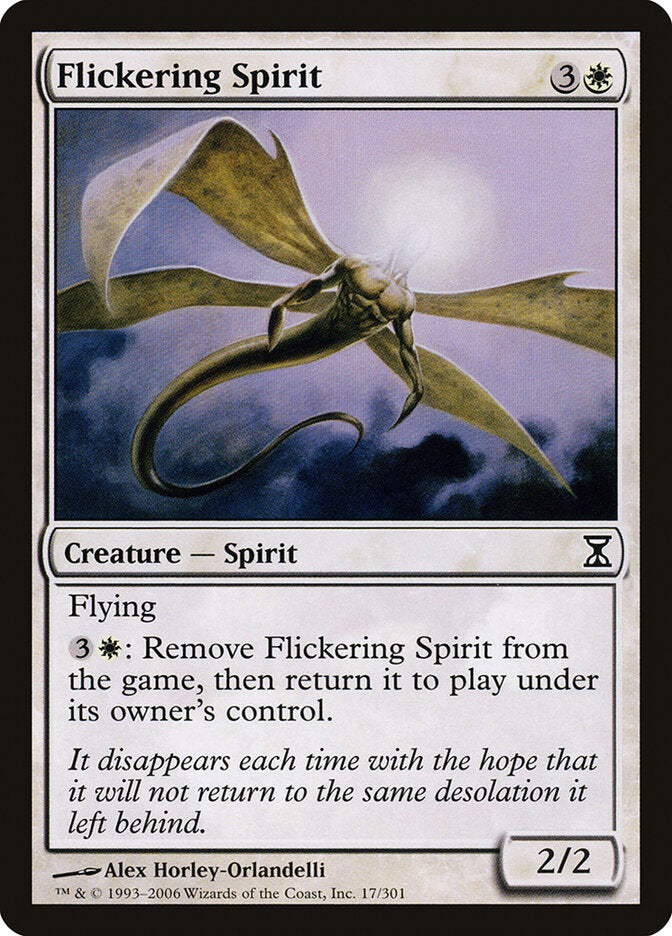 Flickering Spirit (17) - Time Spiral (TSP)