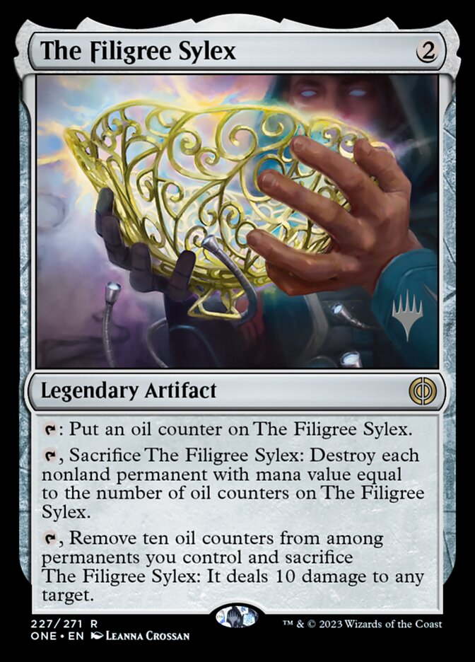 The Filigree Sylex (227p) - Phyrexia: All Will Be One Promos (PONE)