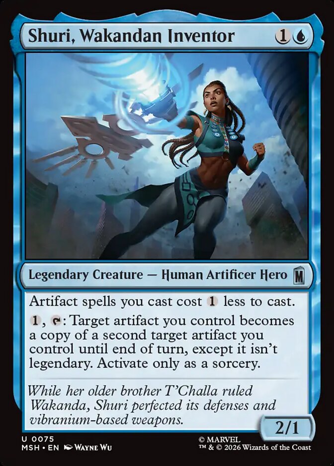 Shuri, Wakandan Inventor (75) - Marvel Super Heroes (MSH)