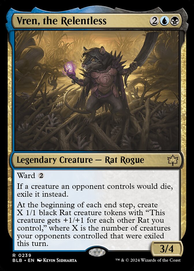 Vren, the Relentless (239) - Bloomburrow (BLB)