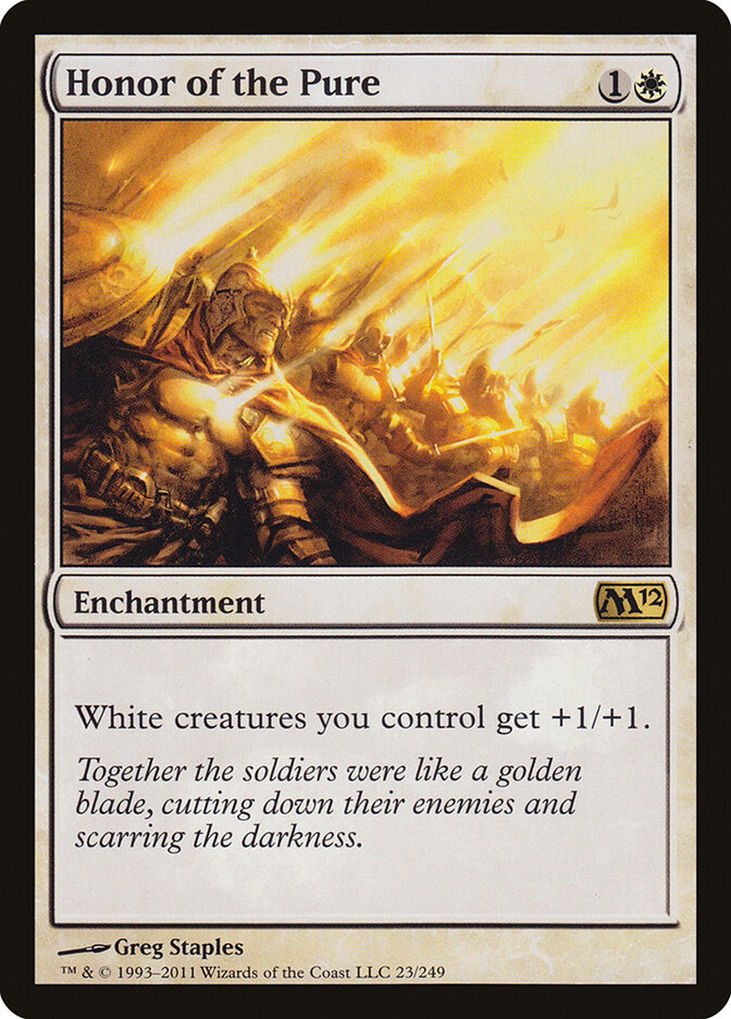 Honor of the Pure (23) - Magic 2012 (M12)
