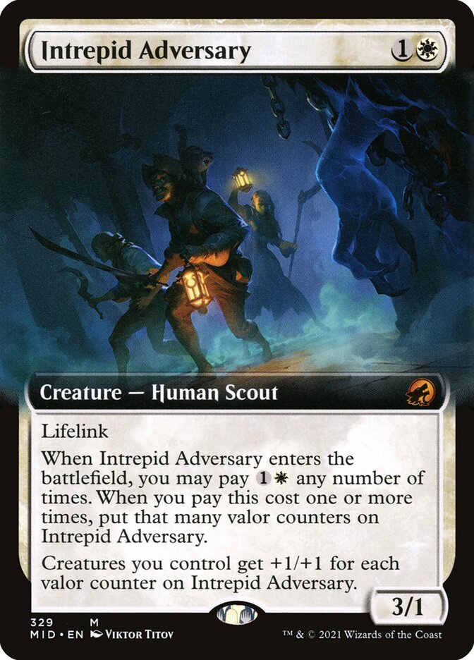 Intrepid Adversary (329) - Innistrad: Midnight Hunt (MID)