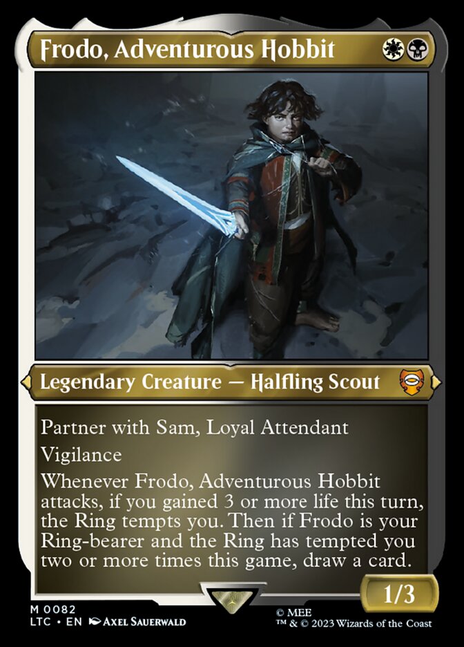 Frodo, Adventurous Hobbit (82) - Tales of Middle-earth Commander (LTC)