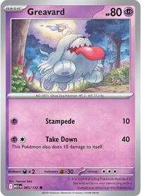 Greavard (65) - ME01: Mega Evolution (MEG)