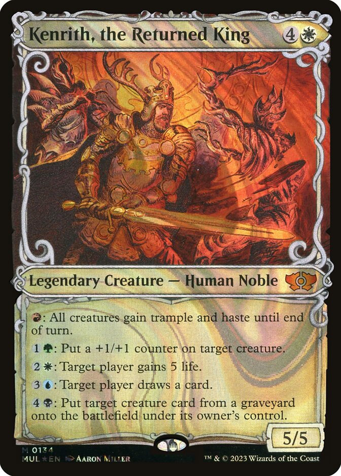 Kenrith, the Returned King (134) - Multiverse Legends (MUL)