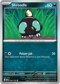 Shroodle (91) - ME01: Mega Evolution (MEG)