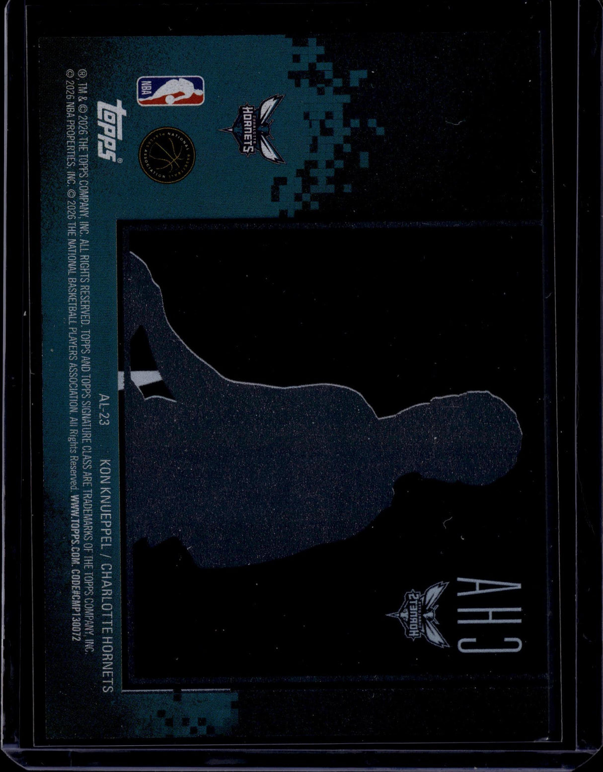 2025-26 Topps Signature Class #AL-23 Kon Knueppel Algorithm