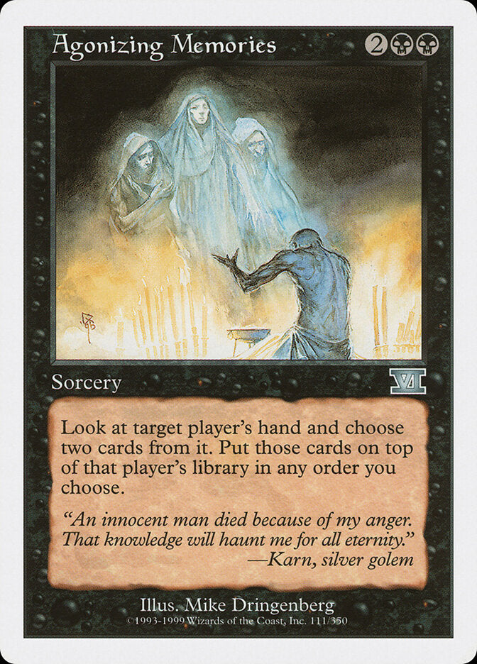 Agonizing Memories (111) - Classic Sixth Edition (6ED)
