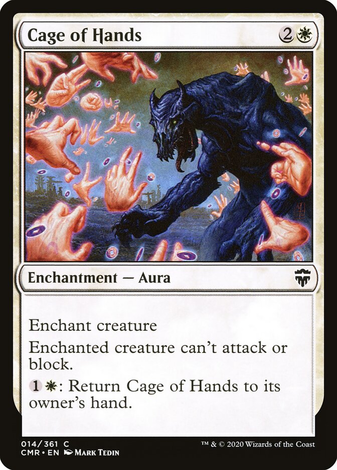Cage of Hands (14) - Commander Legends (CMR)