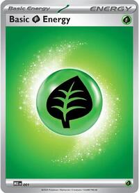 Basic Grass Energy (1) - MEE: Mega Evolution Energies (MEE)