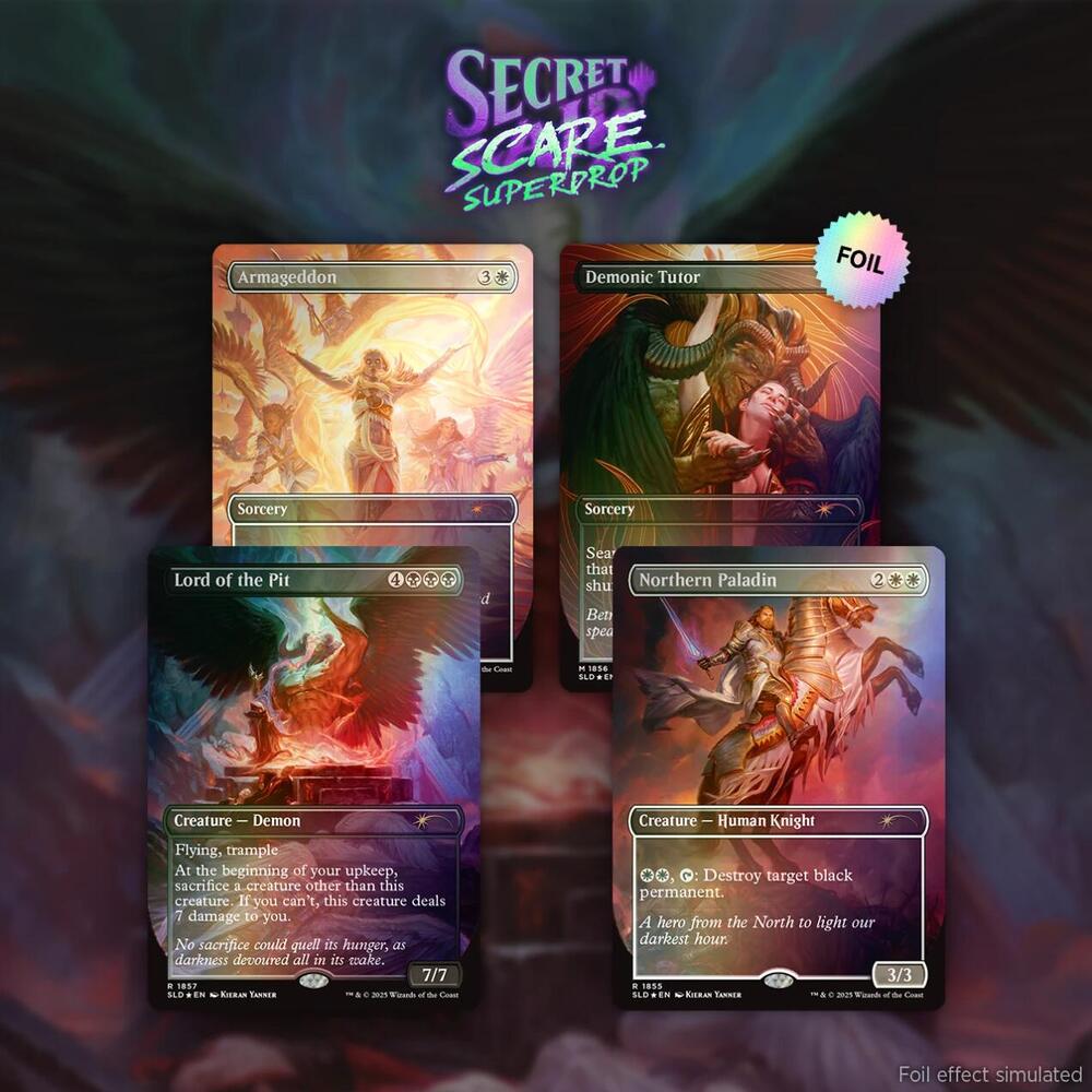Secret Lair Drop: Artist Series: Kieran Yanner - Rainbow Foil Edition - Secret Lair Drop Series (SLD)