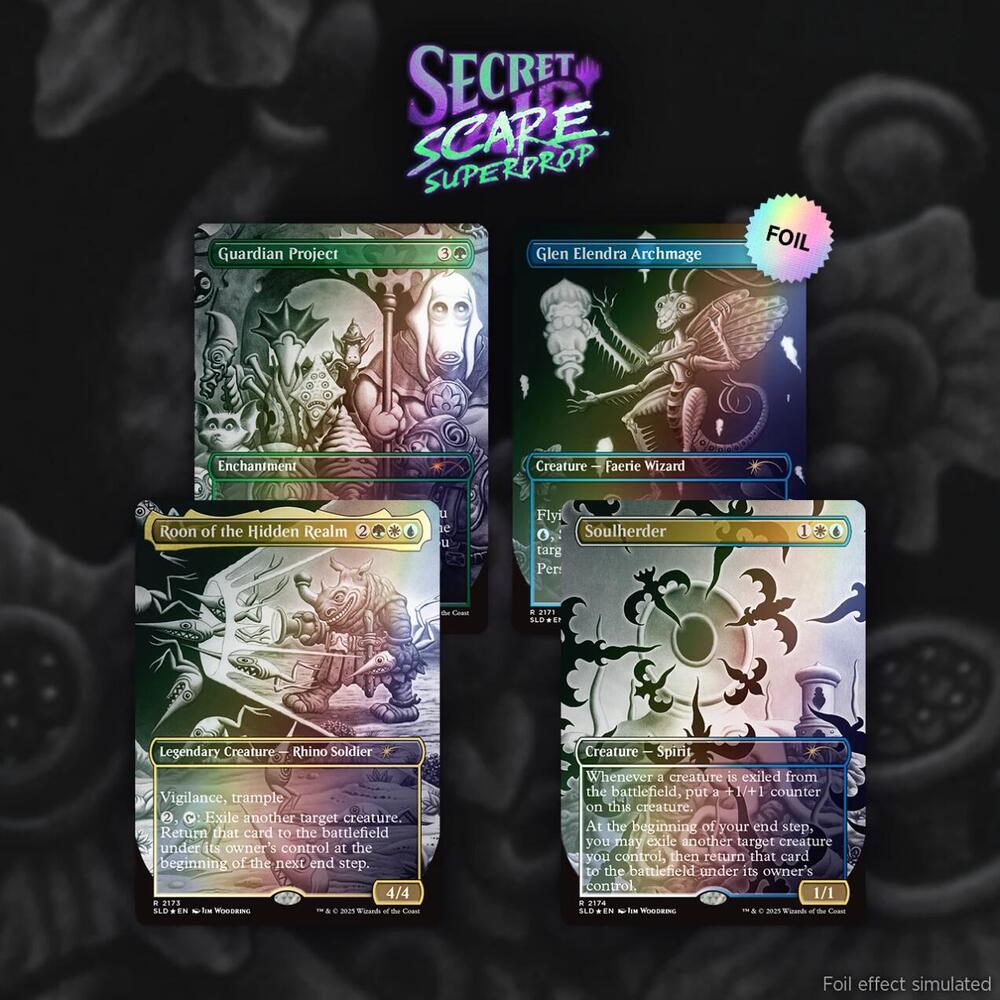 Secret Lair Drop: Dreaming Darkly - Rainbow Foil Edition - Secret Lair Drop Series (SLD)