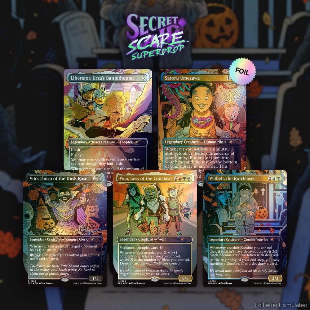 Secret Lair Drop: Trick or Treat - Rainbow Foil Edition
