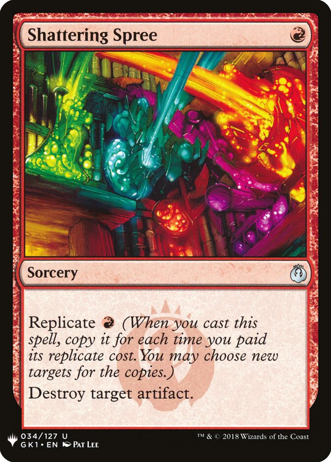 Shattering Spree (GK1-34) - The List (PLST)