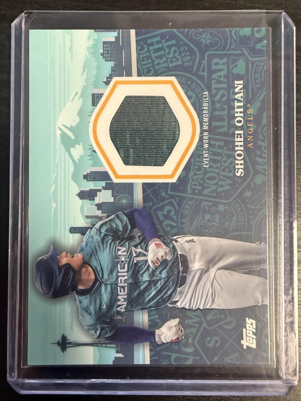 2023 Topps Update #ASR-SO Shohei Ohtani All-Star Stitches