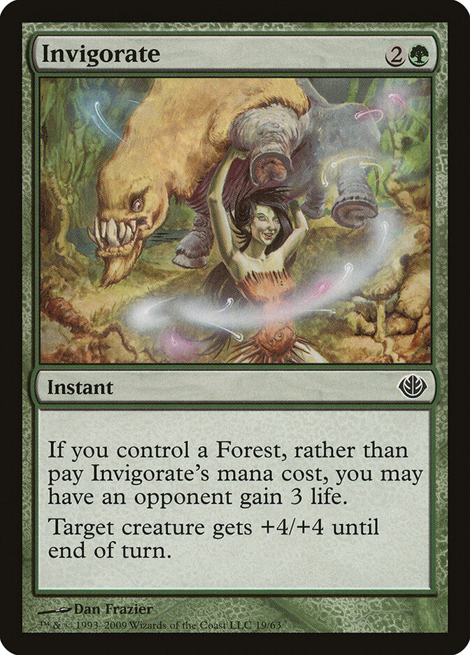 Invigorate (19) - Duel Decks: Garruk vs. Liliana (DDD)