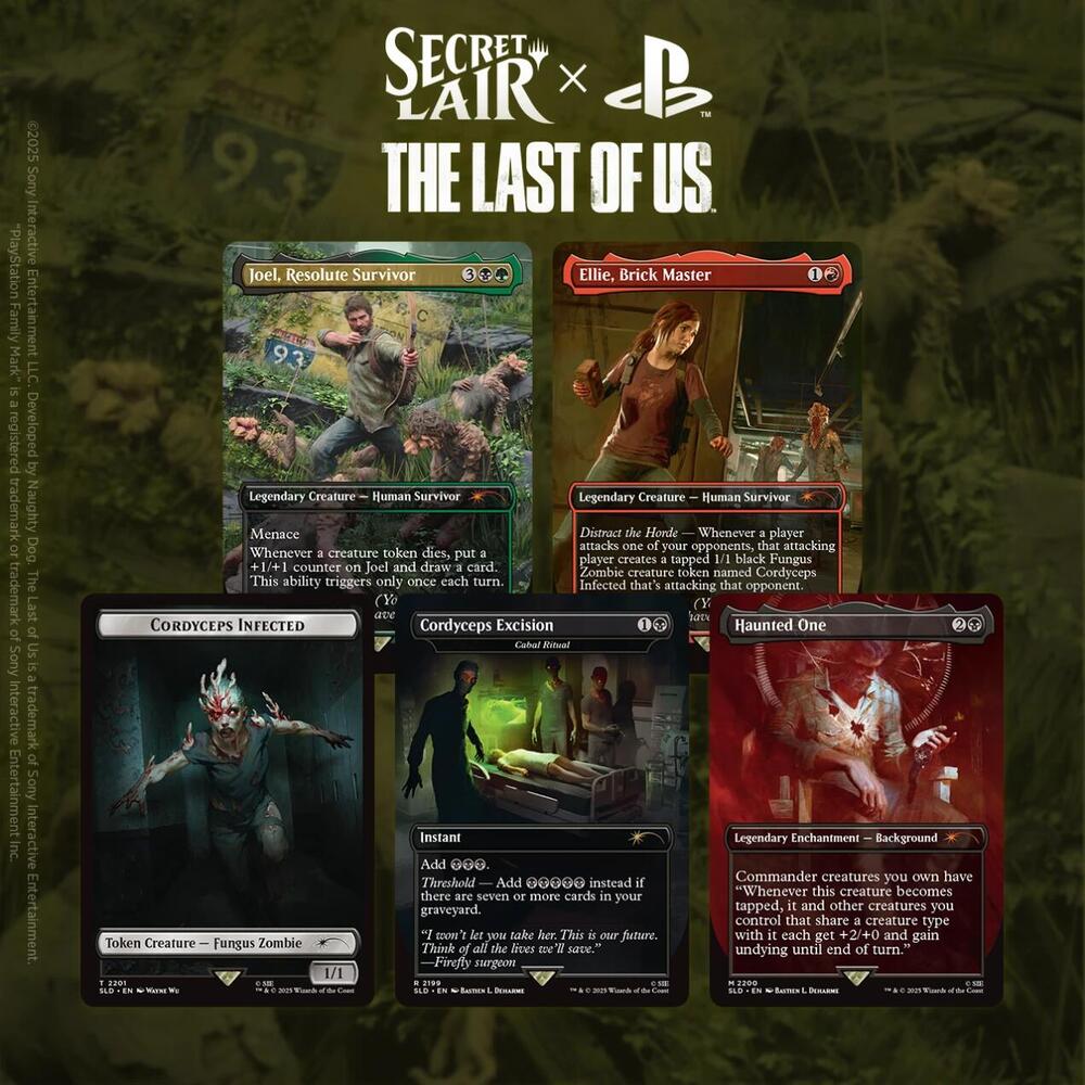 Secret Lair x The Last of Us Part I - Non-Foil Edition - Secret Lair Drop Series (SLD)