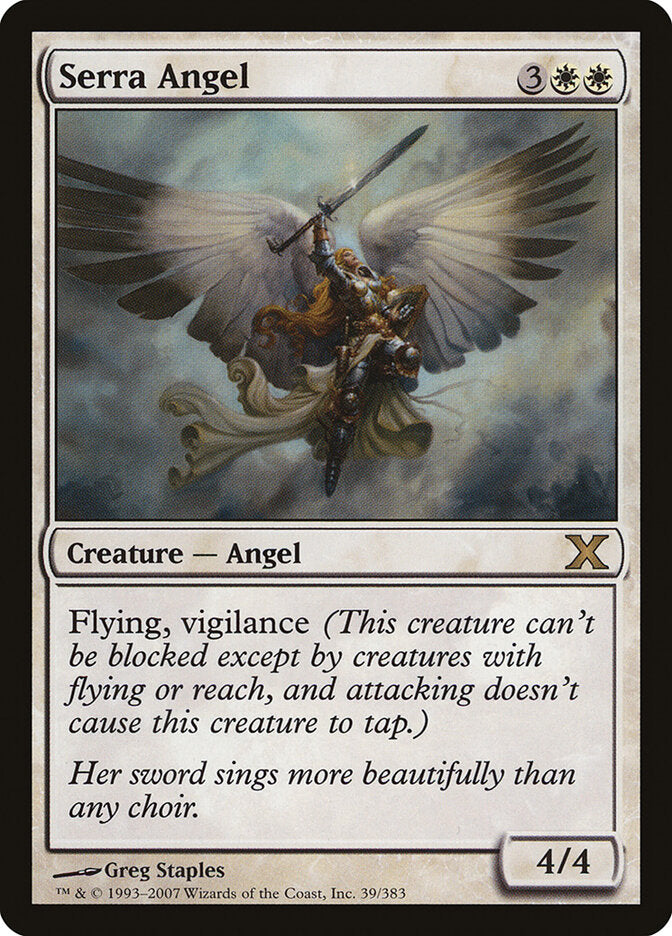 Serra Angel (39) - Tenth Edition (10E)