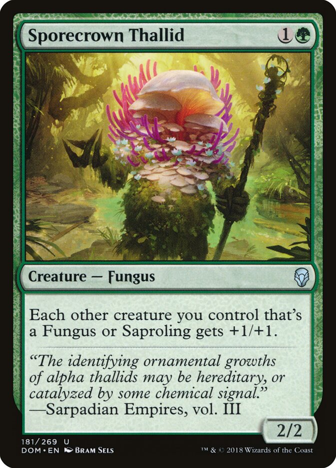 Sporecrown Thallid (181) - Dominaria (DOM)