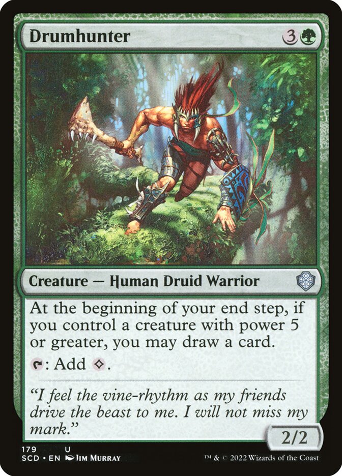 Drumhunter (179) - Starter Commander Decks (SCD)
