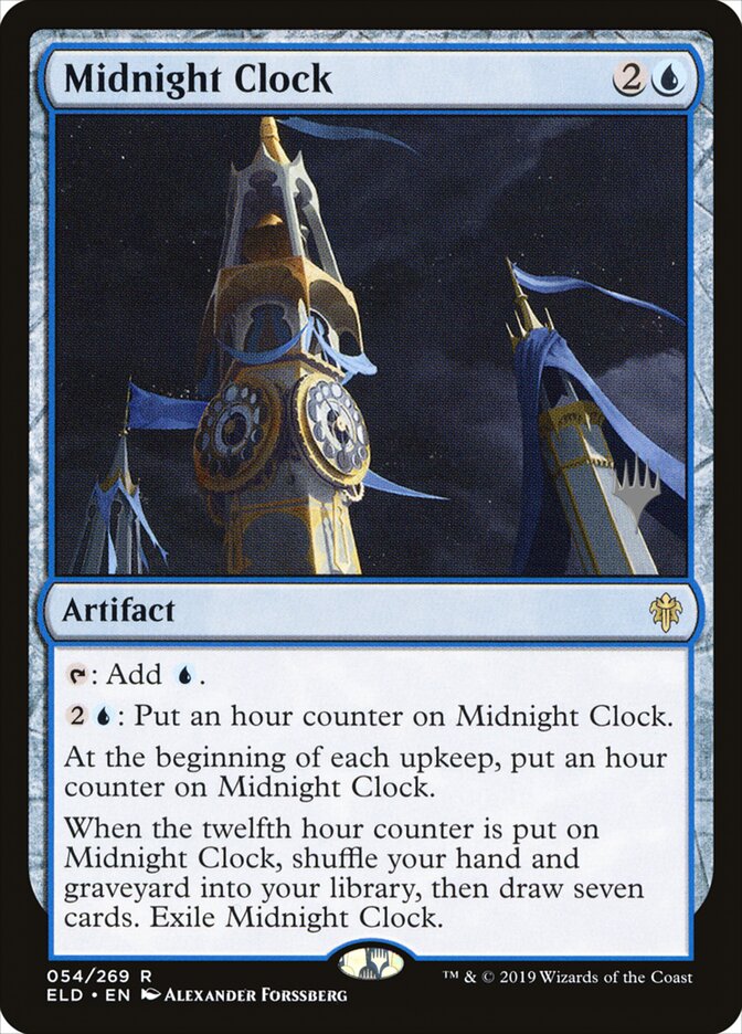 Midnight Clock (54p) - Throne of Eldraine Promos (PELD)