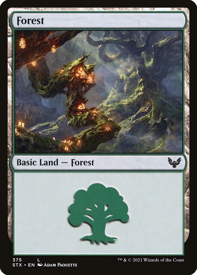 Forest (375) - Strixhaven: School of Mages (STX)