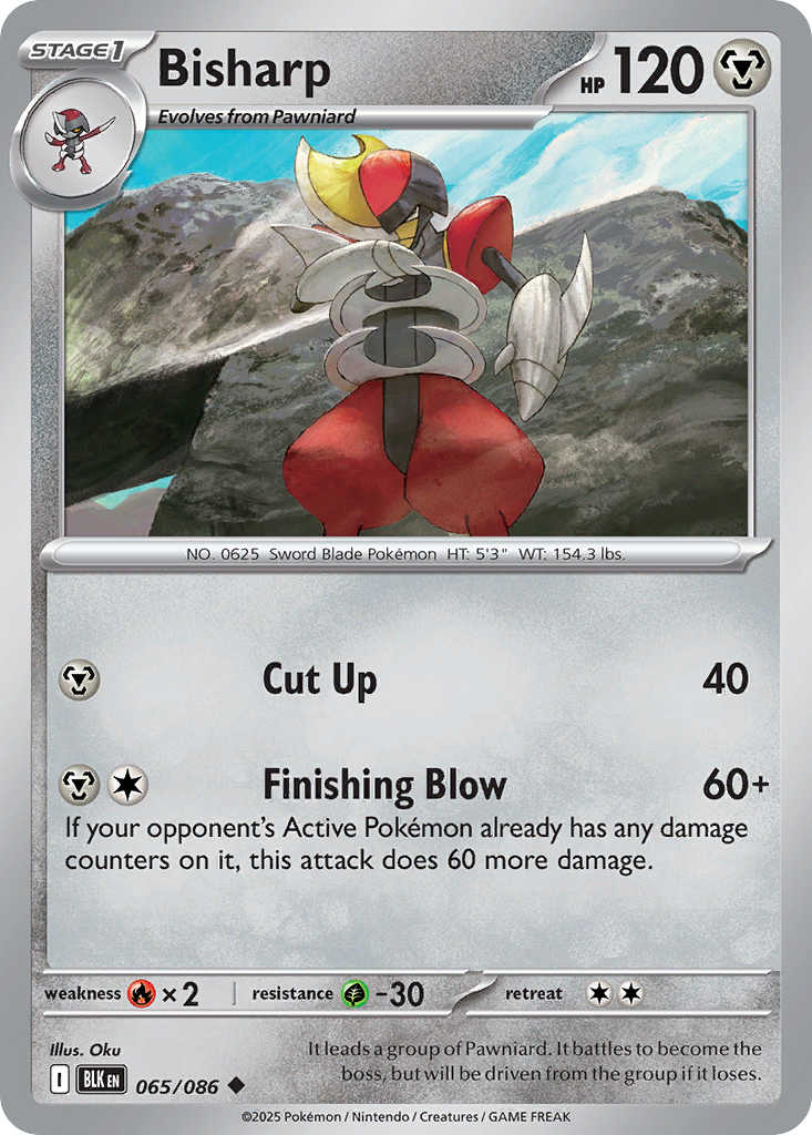 Bisharp (65/86) - Black Bolt (BLK)