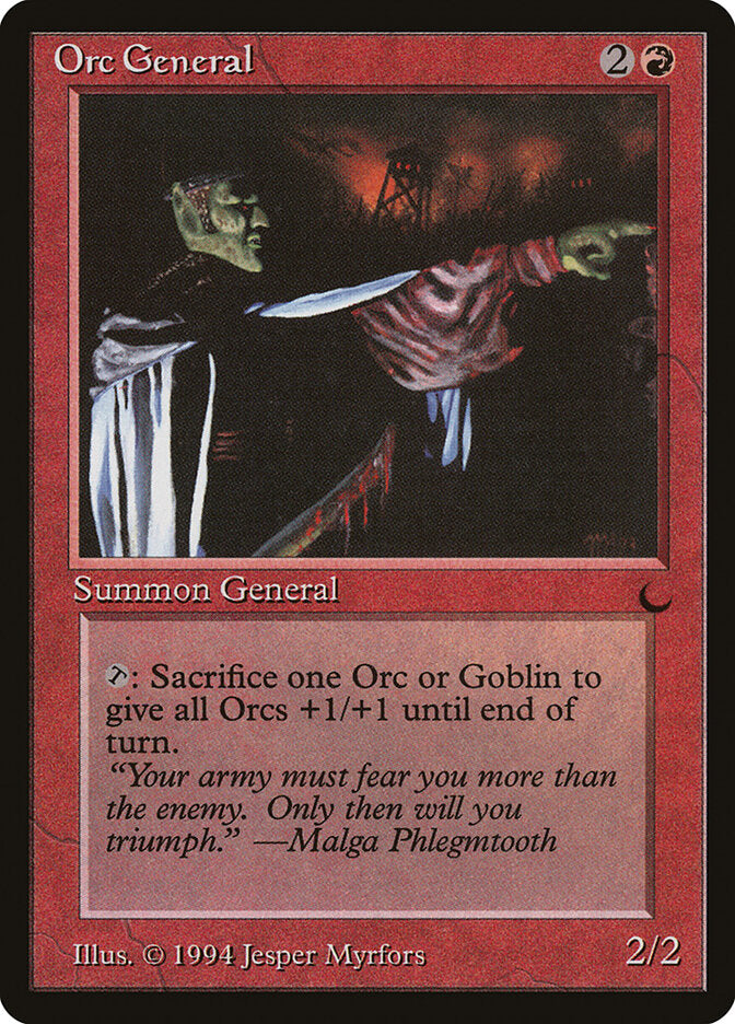 Orc General (73) - The Dark (DRK)
