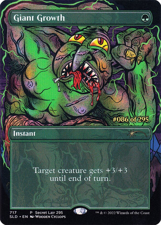 Giant Growth (717) - Secret Lair Drop (SLD)