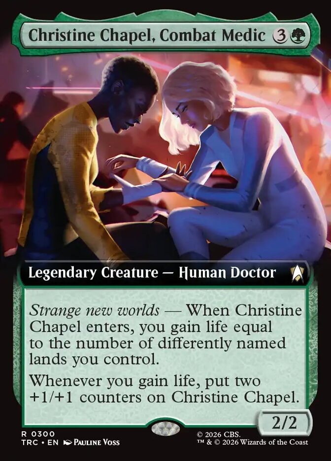 Christine Chapel, Combat Medic (300) - Star Trek Commander (TRC)