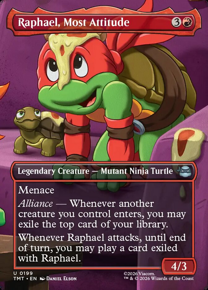 Raphael, Most Attitude (199) - Teenage Mutant Ninja Turtles (TMT)