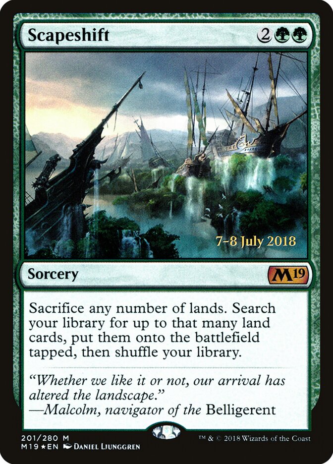 Scapeshift (201s) - Core Set 2019 Promos (PM19)