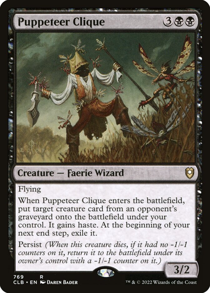 Puppeteer Clique (769) - Commander Legends: Battle for Baldur's Gate (CLB)