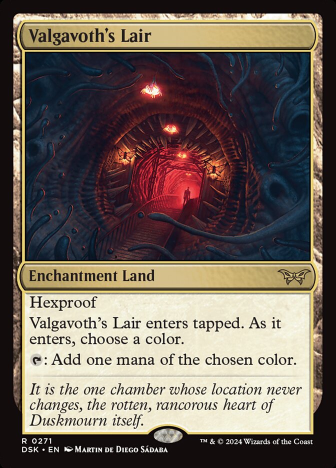 Valgavoth's Lair (271) - Duskmourn: House of Horror (DSK)