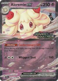 Alcremie ex (Journey Together Stamped) (75) - Miscellaneous Cards & Products (MCAP)