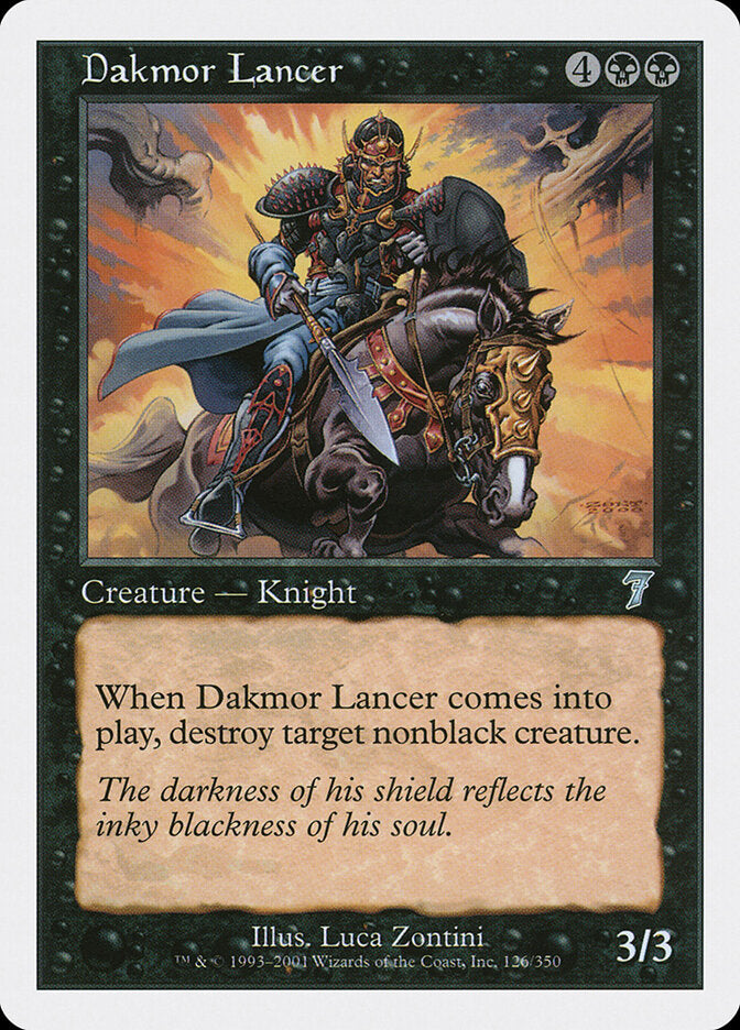 Dakmor Lancer (126) - Seventh Edition (7ED)
