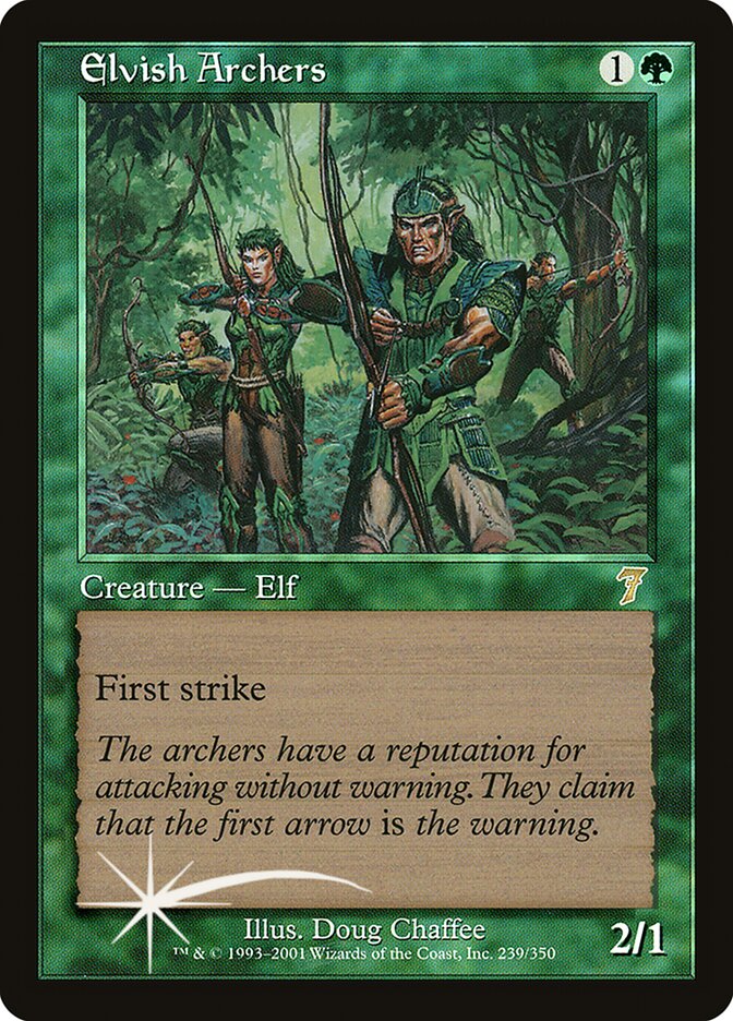 Elvish Archers (239) - Seventh Edition (7ED)