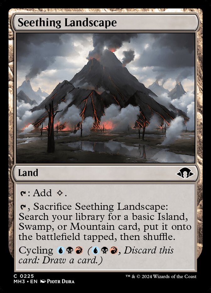 Seething Landscape (225) - Modern Horizons 3 (MH3)