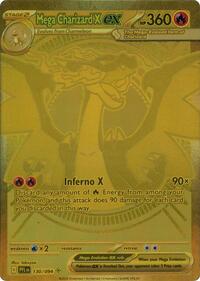 Mega Charizard X ex (130) - ME02: Phantasmal Flames (PFL)