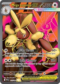 Mega Lopunny ex (115) - ME02: Phantasmal Flames (PFL)