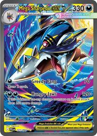 Mega Sharpedo ex (127) - ME02: Phantasmal Flames (PFL)