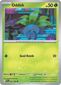 Oddish (1) - ME02: Phantasmal Flames (PFL)