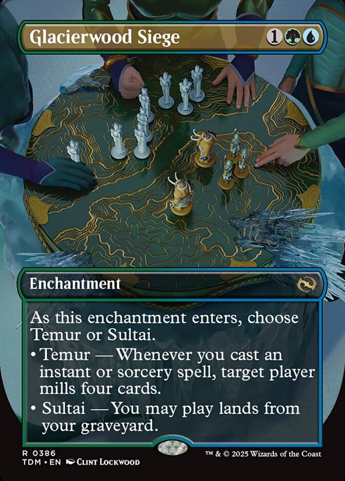 Glacierwood Siege (386) - Tarkir: Dragonstorm (TDM)